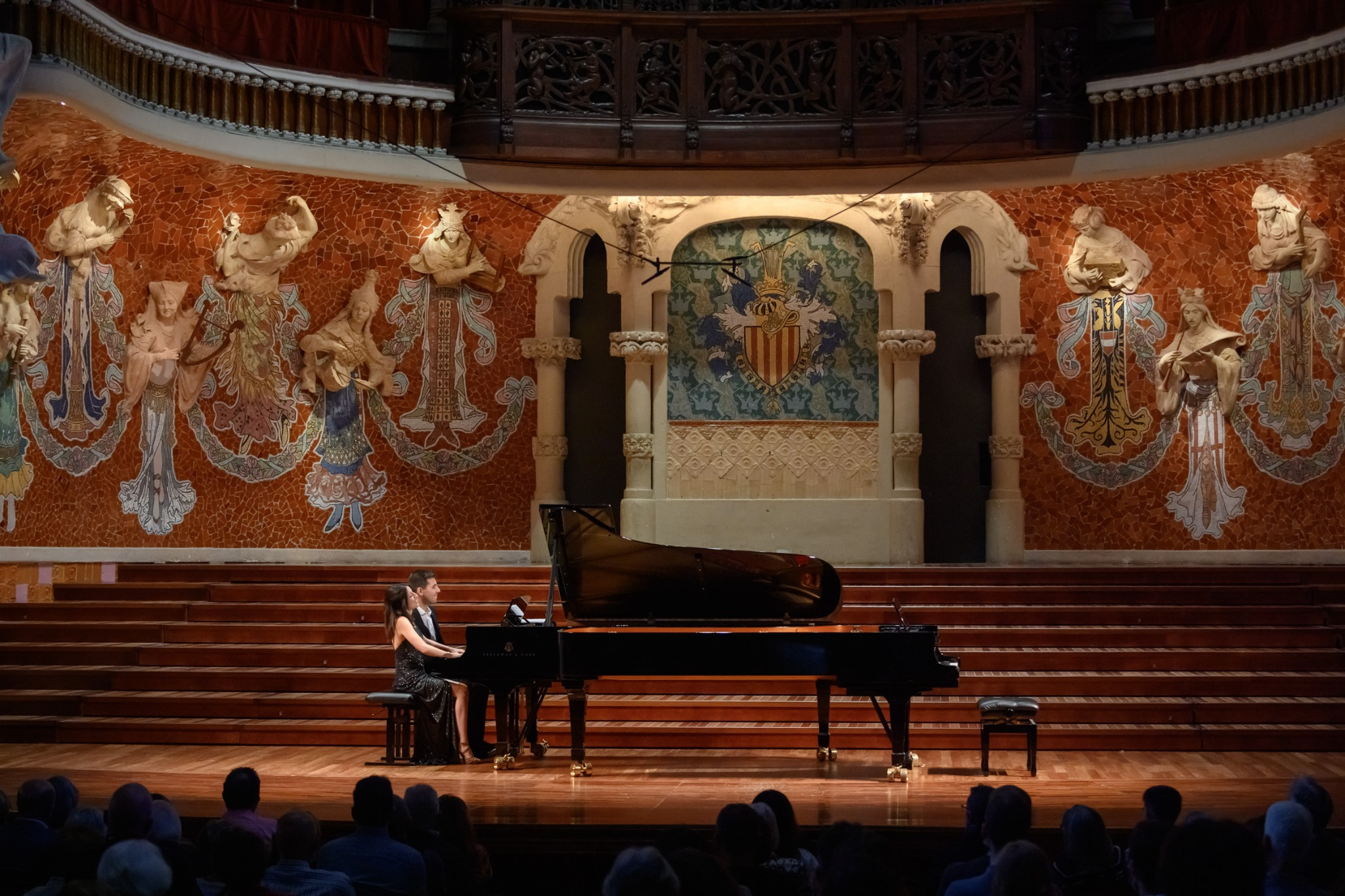 Anton & Maite · Palau de la Música Catalana · © A. Bofill