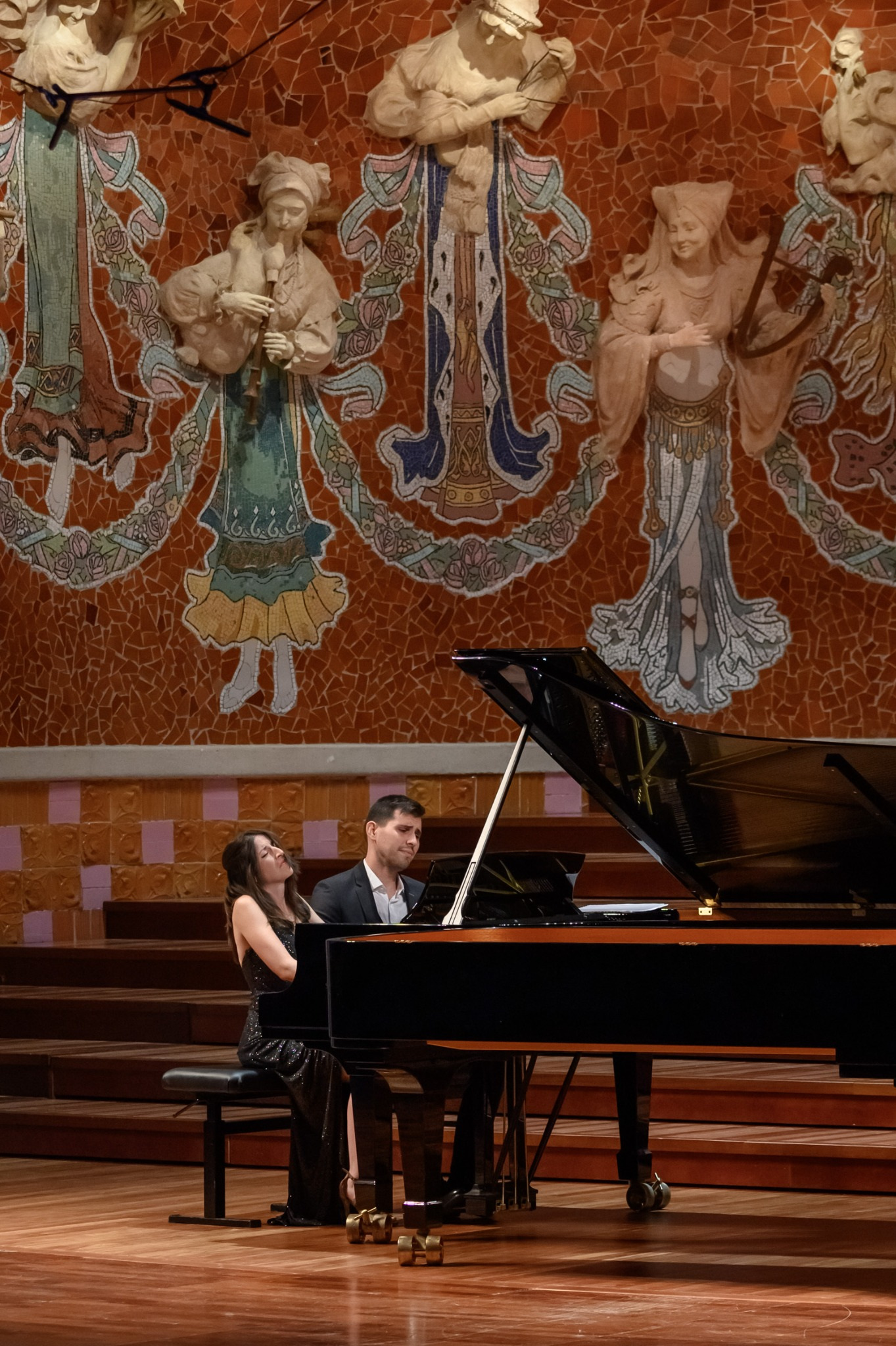 Anton & Maite · Palau de la Música Catalana · © A. Bofill