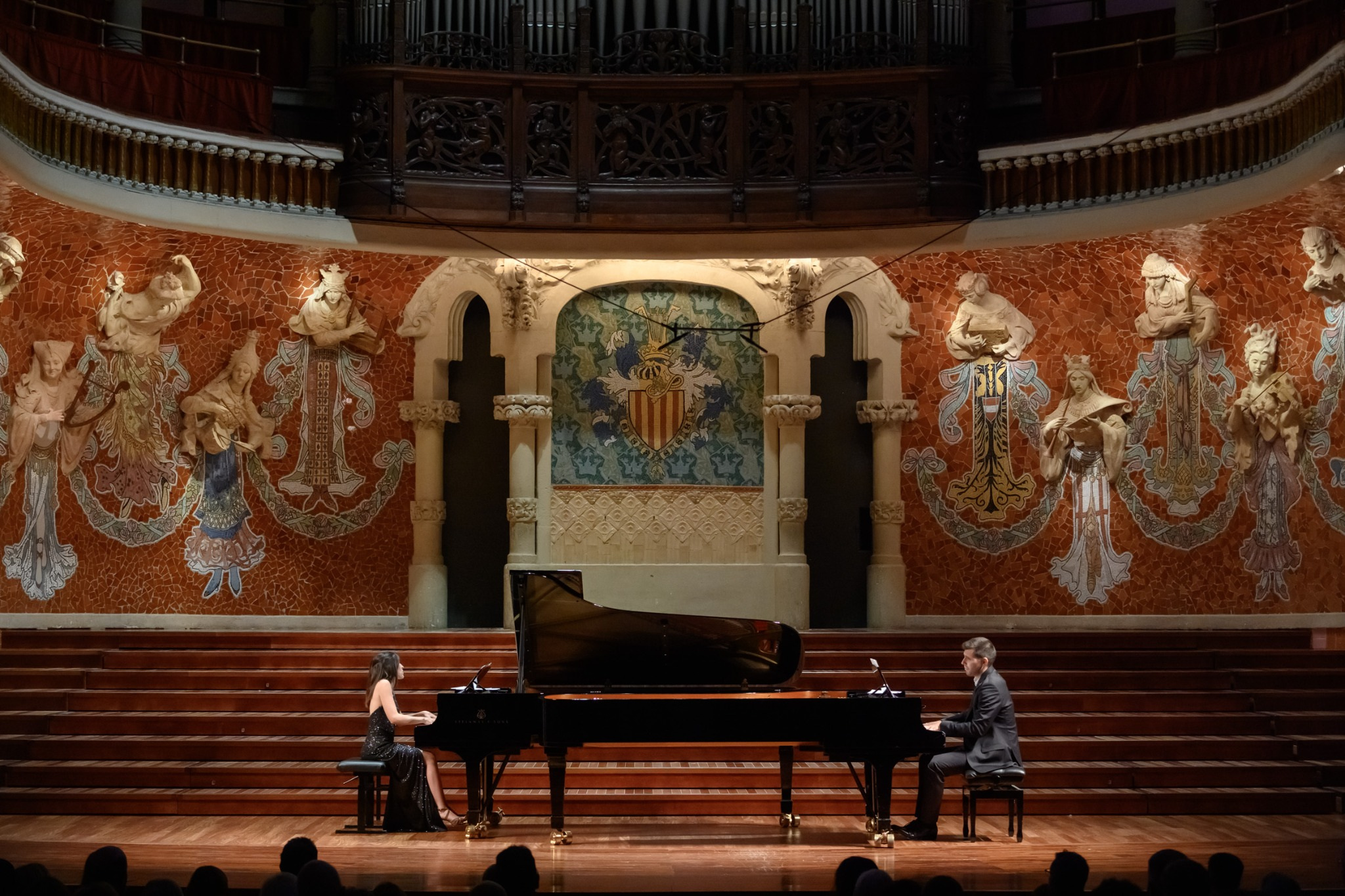 Anton & Maite · Palau de la Música Catalana · © A. Bofill