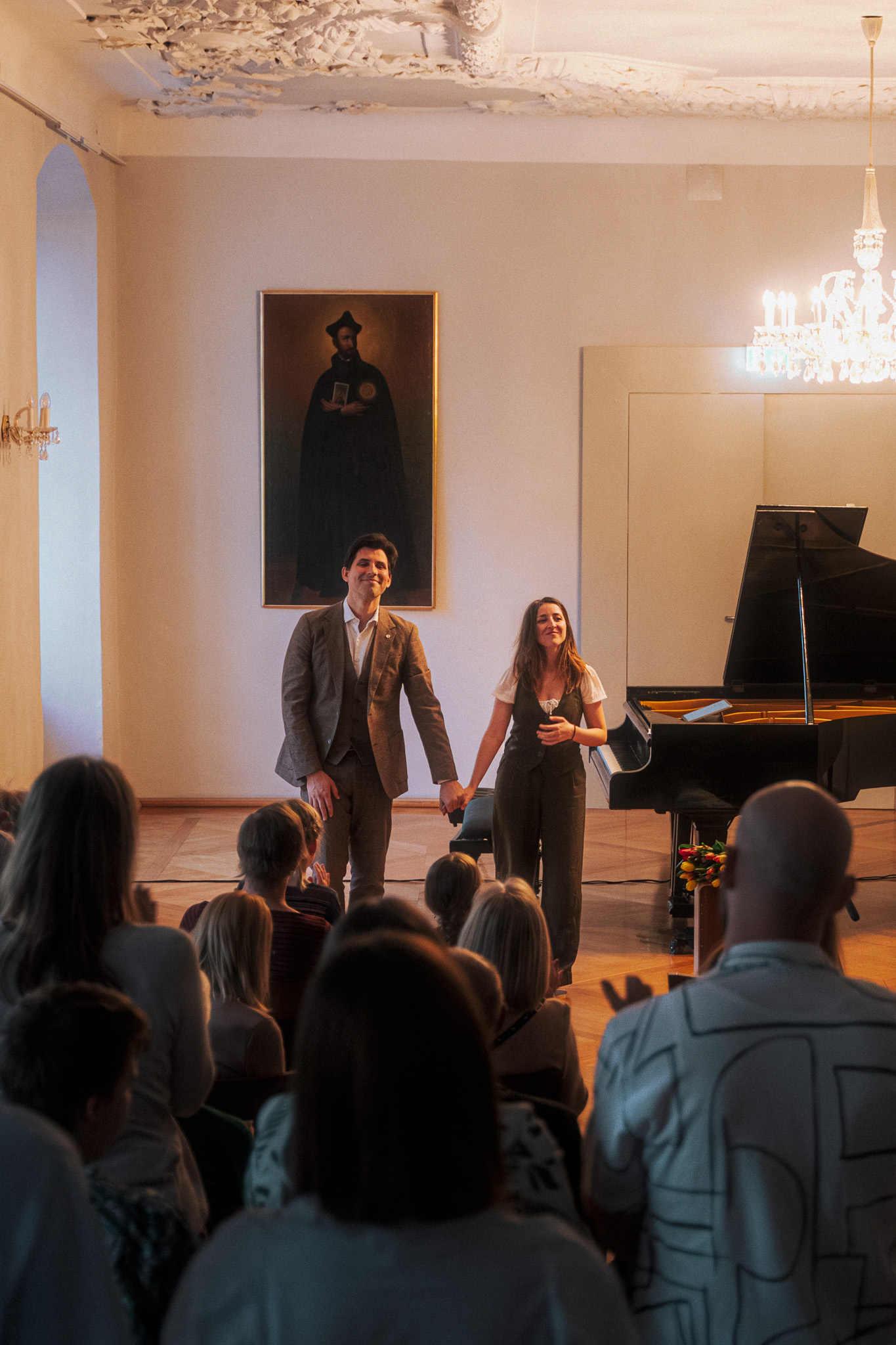 Anton & Maite · En escena