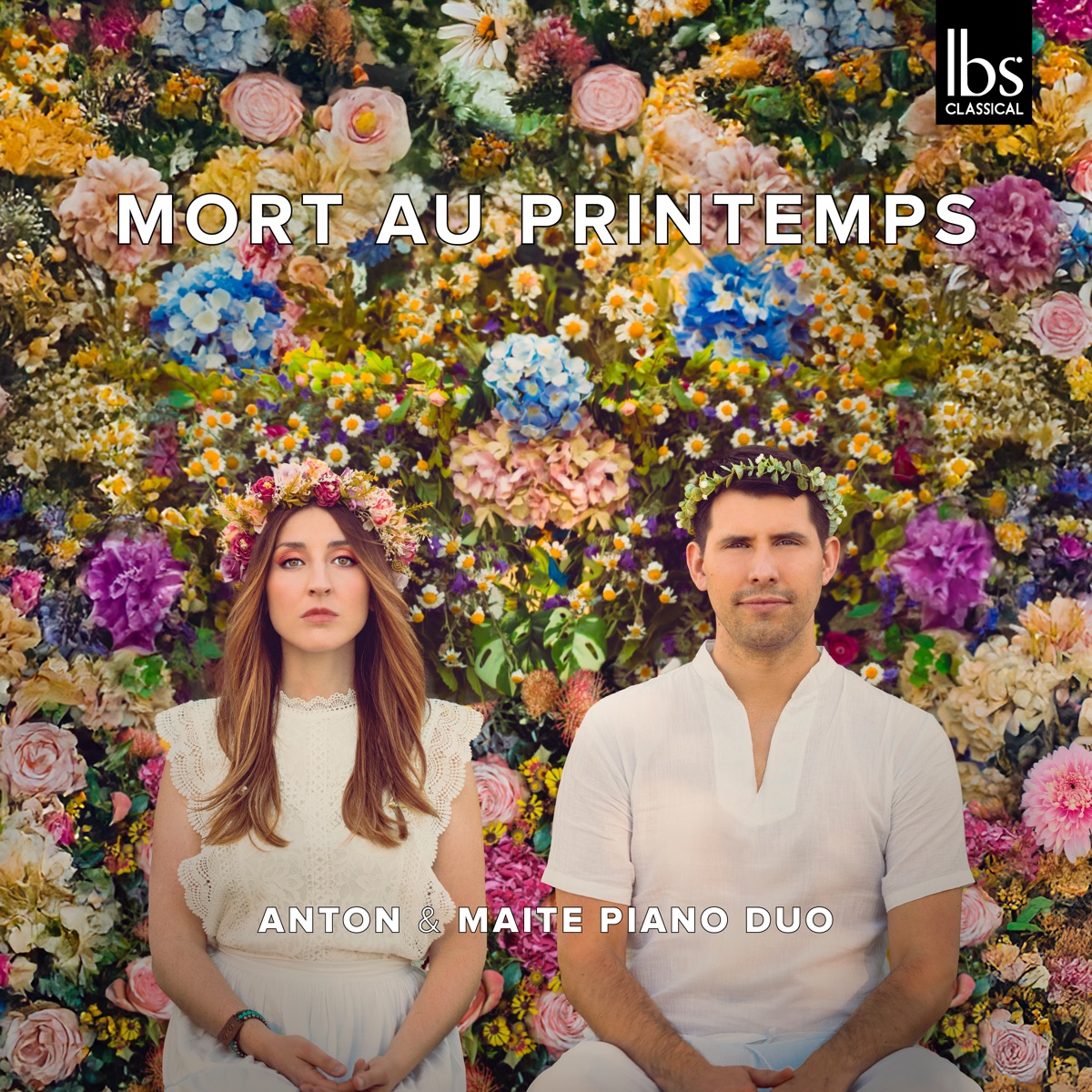 Carátula oficial de Mort au Printemps · Anton & Maite Piano Duo · IBS Classical.